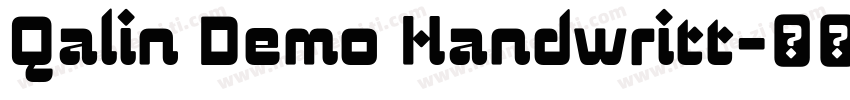 Qalin Demo Handwritt字体转换